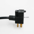 NEMA 5-15p+5-15r Current Tap Power Cords ETL UL